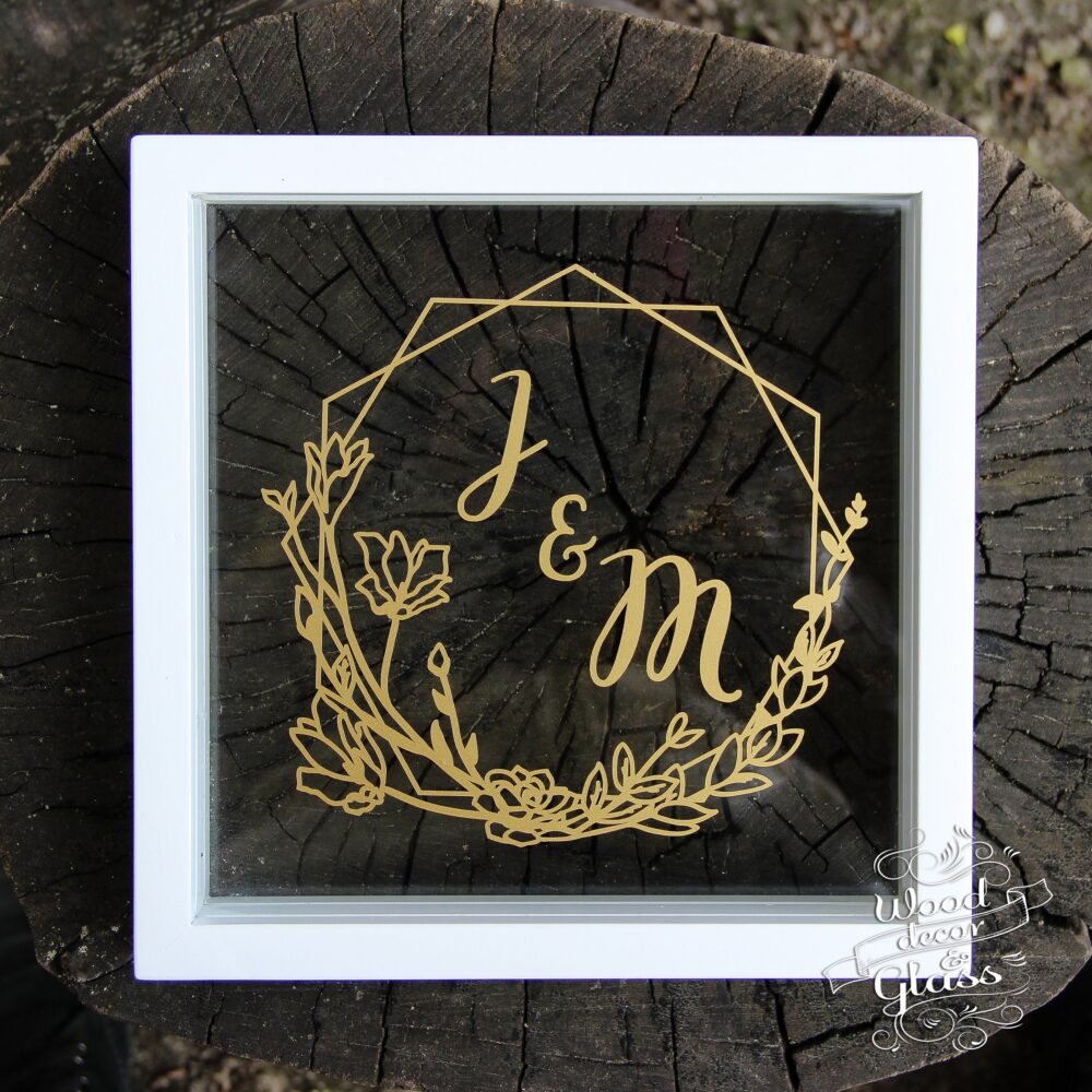 Sand Ceremony Set For Wedding/Unity /Unity Frame/ Personalized With Your Initials